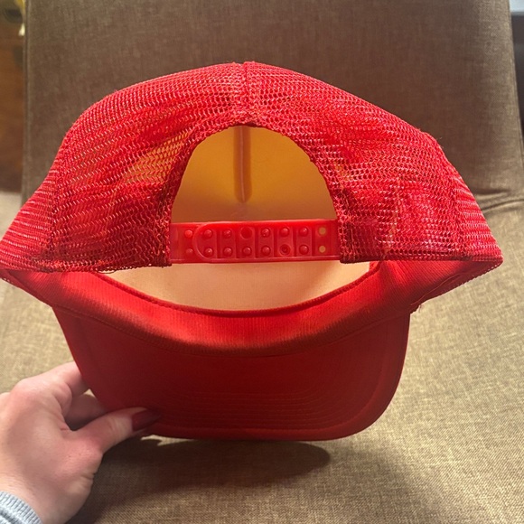Vintage Graceland Red and White Elvis Presley Trucker Hat - Picture 3 of 4